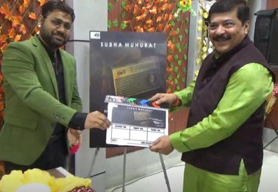 Tripura origin  film 'Patra Bondhu' was launched : Financed by MLA Sudip Roy Barman aimed to give exposure to state's talents 