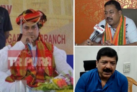 After Atal Bihari Vajpayee's statue installation incident, FIR against MLA Sudip Barman, Rebel MLA Ram Prasad Pal slammed Biplab Deb : Challenged, 'Will bulldoze your all Vanity of Power' 