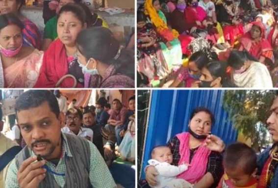 10323 Teachers Protest Falls on Day-23 : No call given by State Govt yet for Discussion, Agitating Teachers Say, 'Not Leaving Ground for Govt's Silence ! We will see its End' 