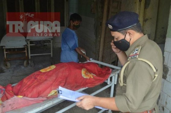 Housewife was brutally murdered in Agartala, accused Husband absconding