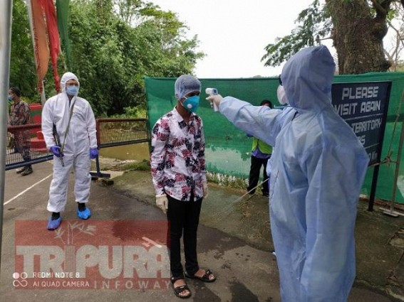 Over hundreds of stranded people returned Tripura from Bangladesh : 7-Days Institutional Quarantine, Tests for all