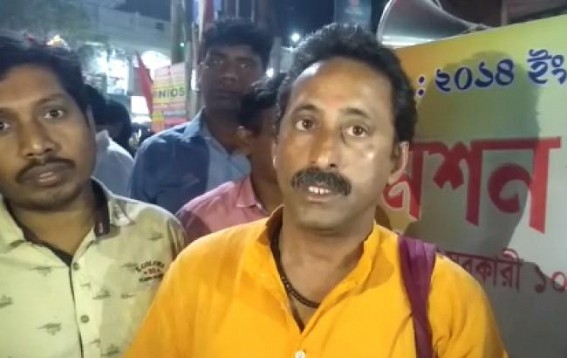 â€˜We are losing faith on the Govt day by dayâ€™ said 10323 teachers : Staged protest seeking a Secure Future 