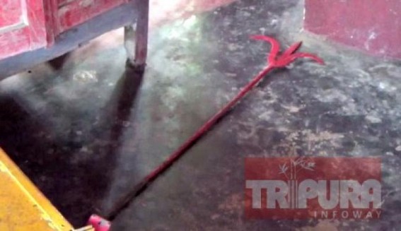 Temple looted in Agartala, resentment erupted among locals 