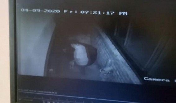 Amid available CCTV Footage, Agartala Police could not trace a thief