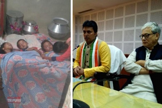 BJPâ€™s 2 yrs misrule ruined rural Economy, 25 years old motherâ€™s suicide with children horrifies State : 14 hunger, poverty deaths in Tripura 