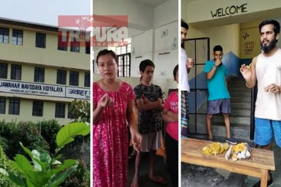 COVID19 : â€˜No need of Corona, We are 70% dead already !â€™, Quarantined Persons at Churaibari stated Pathetic condition, Low quality food supplied by District Administration 