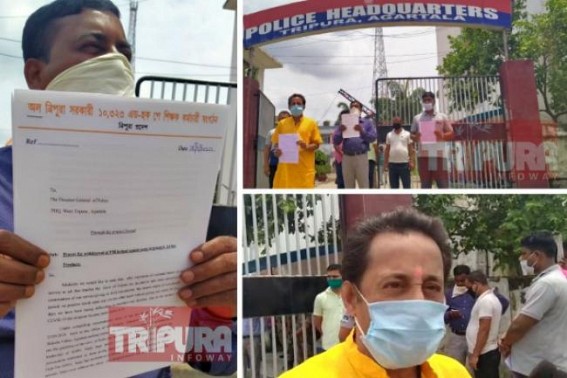 Terminated 10323 Teachers demand withdrawal of FIR against them : Former teachers termed Home Deptâ€™s action as a â€˜Blot in Democracyâ€™