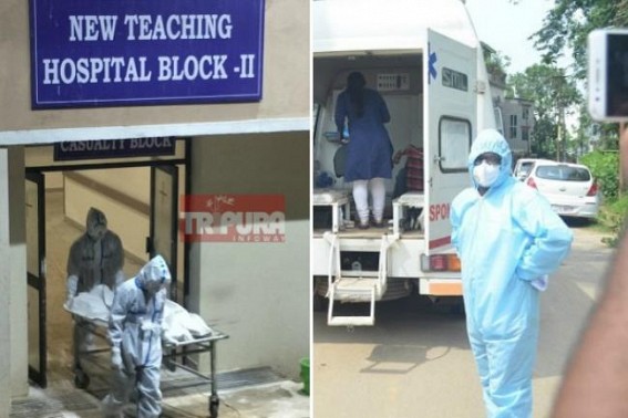 Tripura COVID-19 cases raised to 867 : Tensions among masses go high, creates panic centering dead body of COVID-19 patient
