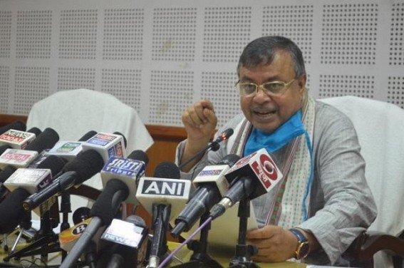 Tripura announced 3 days Total Lockdown from 27th July to 30th July : Emergency Services to be Exempted from Restrictions 
