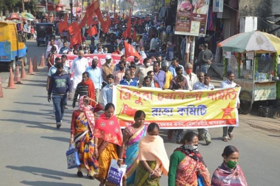 Tripura Scheduled Castes Coordinating Committee made mass deputation to District Magistrate demanding 13 points