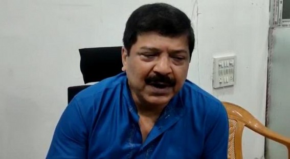 Biplab Deb Govt forced Medical Super of Cancer Hospital to file FIR against MLA Sudip Roy Barman for constructing Vajpayee's statue