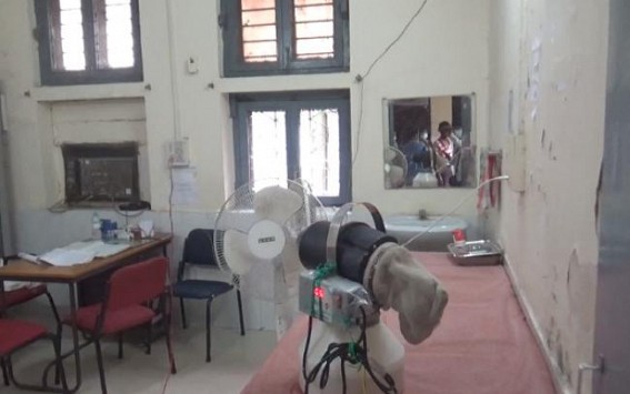 Massive sanitization drive at GB Hospital 