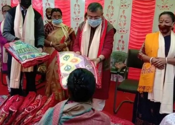 Ratanlal Nath focusing more on his Constituency : Distributed Sewing machines, Agricultural implements