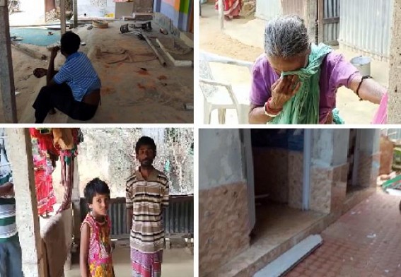 After CPI-M's massive Rally in Agartala, Biplab Deb sponsored Violence Statewide : Hired Goons Attacked Innocent Children, Women, 10323 teachers' families and opposition houses 