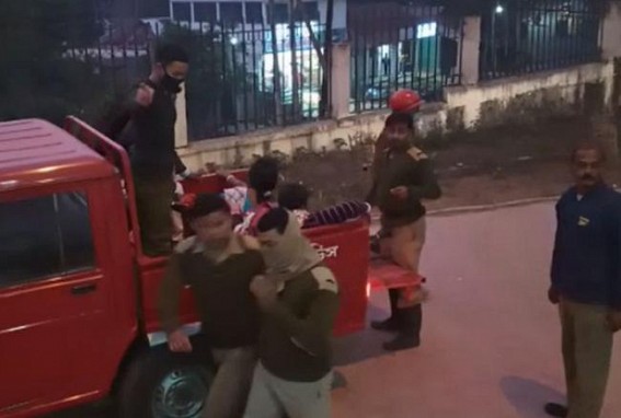 2 injured in road mishap at Teliamura 