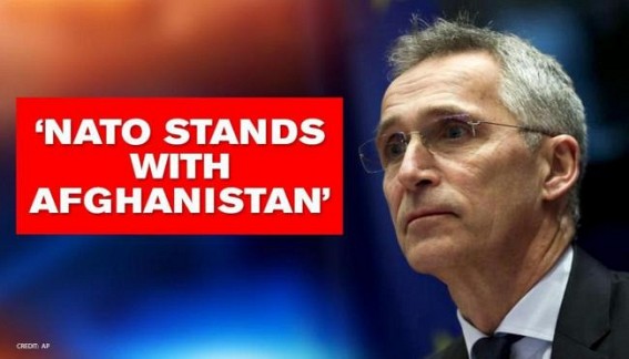 Afghan President, NATO chief discuss peace talks