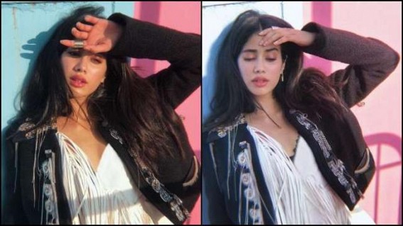 Janhvi Kapoor gets some cricketing action