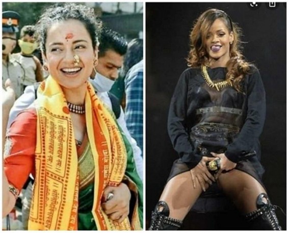 Kangana calls Rihanna 'porn singer', 'porn star'; trolls post steamy shots of actress