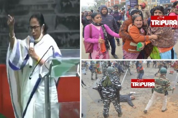 'BJP ate up all Ten-thousand Teachers Jobs, whom they promised to make permanent' : West Bengal CM Mamata Banerjee warned her State's Voters about BJP's Election Fraudulence 