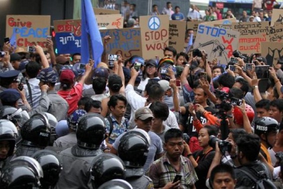 Myanmar: Protesters face upto 20 yrs' prison under new law