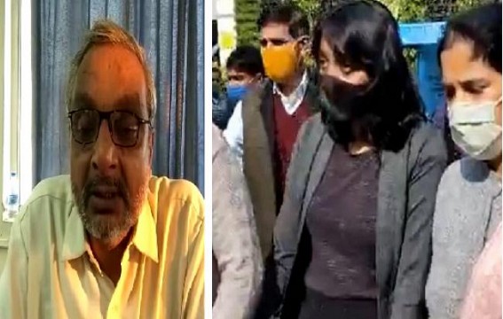 Farmers toolkit case : Tripura Human Rights Organization condemns Court's role for 5-days Police Remand to Disha Ravi 
