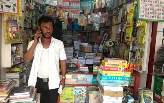 Miscreants Attacked a Book Shop at Orient Chowmuhani 