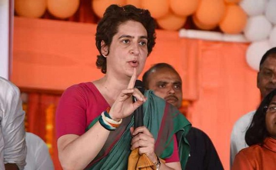 Priyanka holds meet on UP Assembly poll preparations