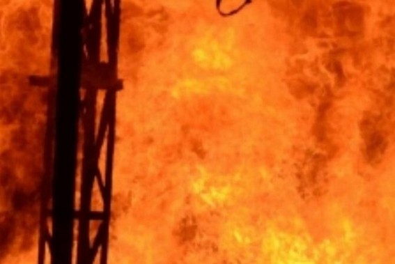 Massive fire breaks out in Nepal town