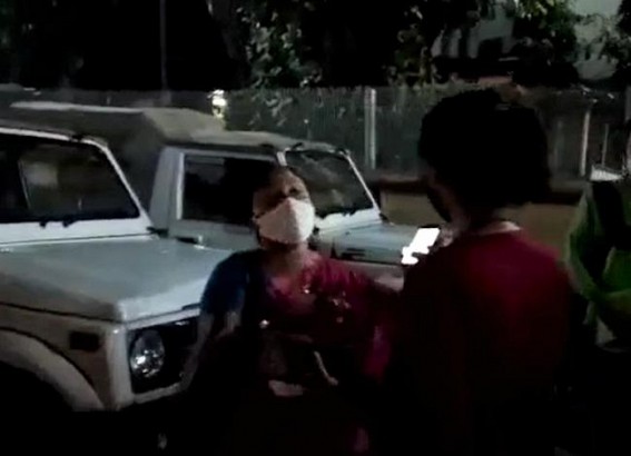Thumbs-Down to COVID Rules in Tripura : Violators Show Muscle to the Administration amid COVID-19 Second Wave Rattled India 