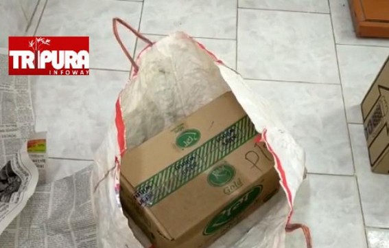 Huge amount of contraband items were Seized by police in Udaipur 