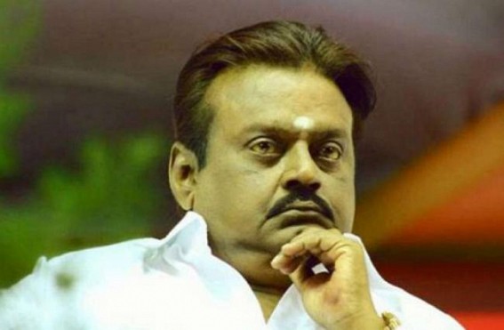 DMDK Founder Vijayakant admitted to hospital