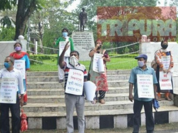 No Permanent Solution of 10323 teachers in Tripura