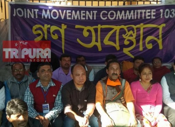 10323 Teachers met District Educational Officers across Tripura : Announced to Join Schools on 6th January if Tripura Govt does not reappoint them by 5th January 