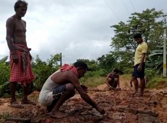 Village-roads left in deplorable condition, allegation raised against local administration