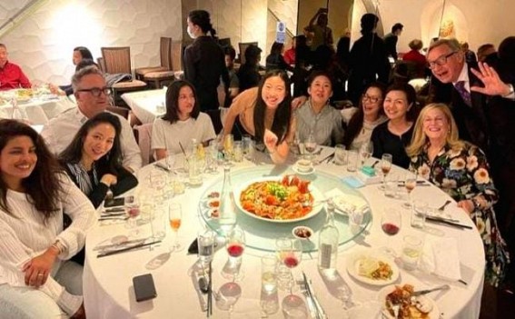 Likes in lakhs for PC's dinner pix with Michelle Yeoh