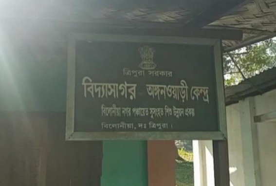 Unknown Miscreants locked Anganwadi center in Belonia