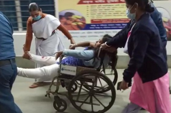 High Speed Bike Riding on National Highway : 2 injured in Road Mishap in Bishalgarh