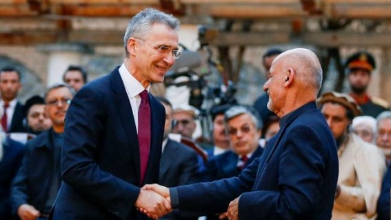 NATO blames Afghanistan's leadership for collapse