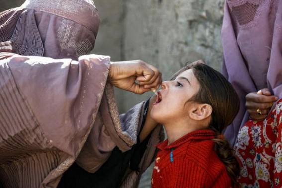 1st polio vaccination drive in Afghanistan since Taliban takeover