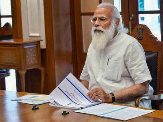 Covid Surges : PM Modi will interact with Tripura CM, Other Northeast States' CMs today via Video Conferencing 