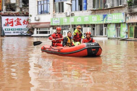 Heavy rain affects over 16,000 in China