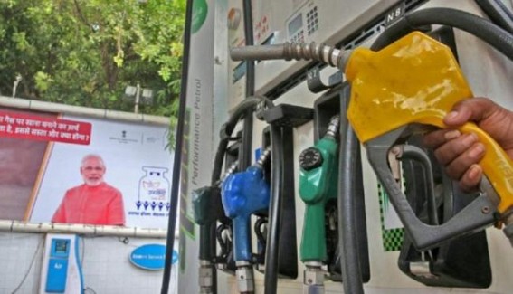 Fuel prices on a roll, hiked again by 35 paise/litre