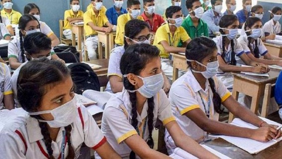 Kerala schools reopen after 20 months
