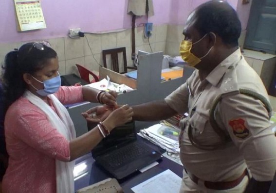 BJP celebrated Rakhi-Bandhan festival in Tripura