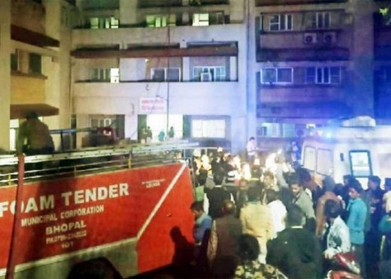 4 infants die after fire breaks out in Bhopal hospital