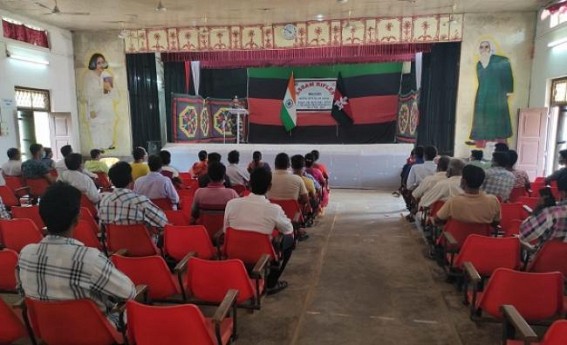 Assam Rifles awareness programme with Village Council persons and Youths 