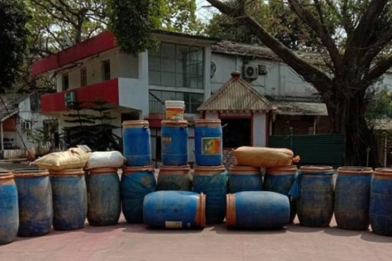 Security Forces seized 800 KG of Ganja