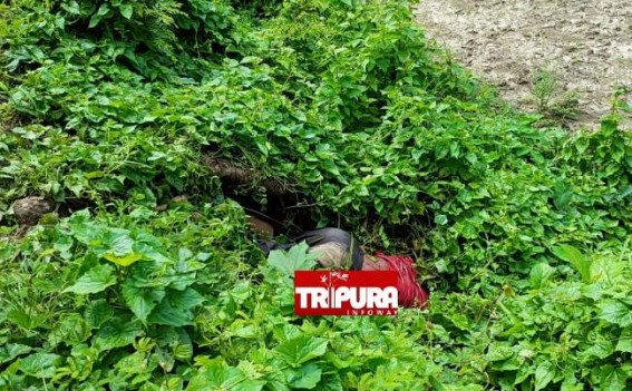 BJP worker's body recovered in Chaumanu : Wife alleged Tipra Motha Party for the murder 