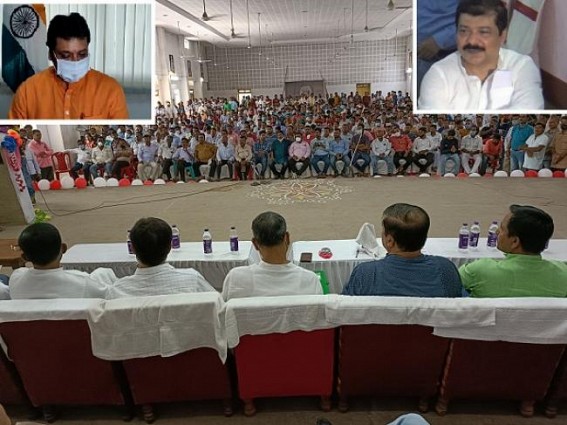 Tripura BJP Crisis under Biplab Deb : 5 BJP Central leaders to Arrive  in Tripura Today, to stay for 1-Week to Convince Resented BJP MLAs