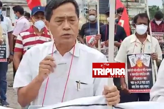 'For Tripura's Miserable Covid Situation both Central and State Govt are Responsible' : Jiten Choudhury 